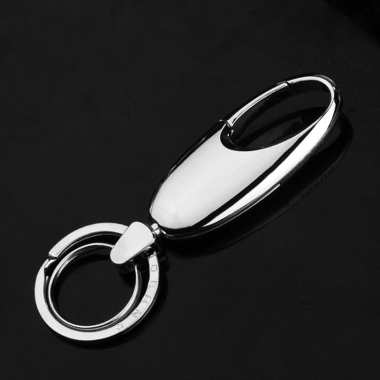 JOBON ZB-6618 Car Keychain Men Waist Holding Car Key Rings(Brown Chrome) - Key Rings by JOBON | Online Shopping UK | buy2fix
