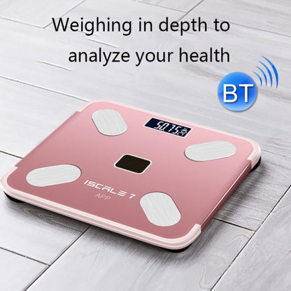 ISCRLE7 Smart Weight Scale Bluetooth Body Fat Measuring Instrument Charging Model(Rose Gold) - Body Scales by ISCRLE7 | Online Shopping UK | buy2fix