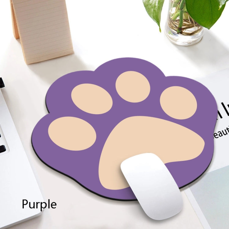 3 PCS XH12 Cats Claw Cute Cartoon Mouse Pad, Size: 280 x 250 x 3mm(Purple) - Mouse Pads by buy2fix | Online Shopping UK | buy2fix