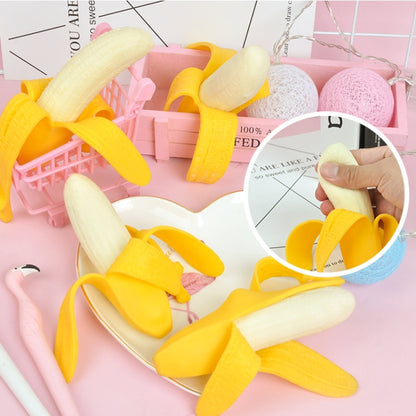5 PCS Children Decompression Simulation Peeling Banana Vent Toy(Yellow) - Squeeze Toys by buy2fix | Online Shopping UK | buy2fix