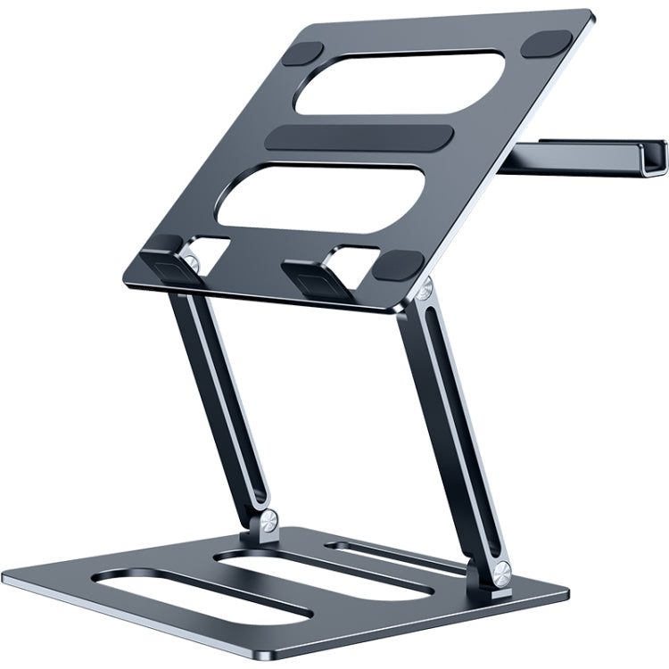 Oatsbasf Z08 Metal Notebook Support Adjustable Desktop Increase Notebook Stand(Gray) - Computer & Networking by Oatsbasf | Online Shopping UK | buy2fix