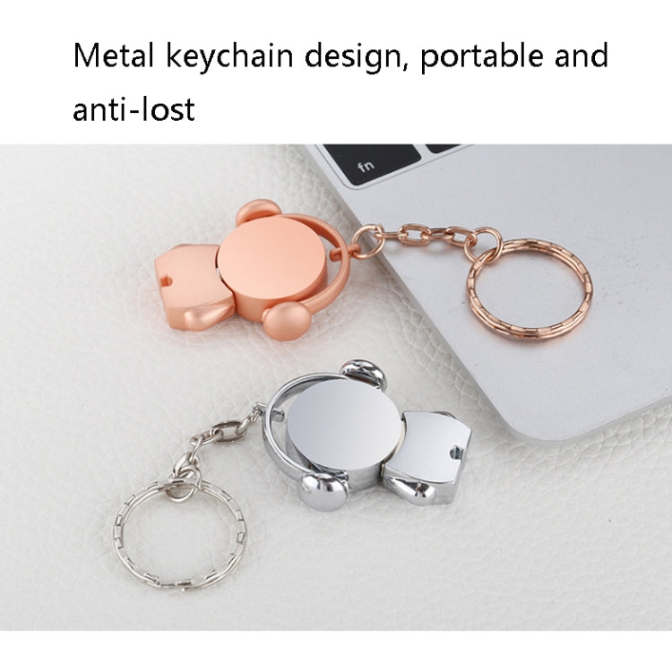 Y01 Metal Musician Car Cartoon Style U Disk, Capacity: 4GB(Rose Gold) - USB Flash Drives by buy2fix | Online Shopping UK | buy2fix