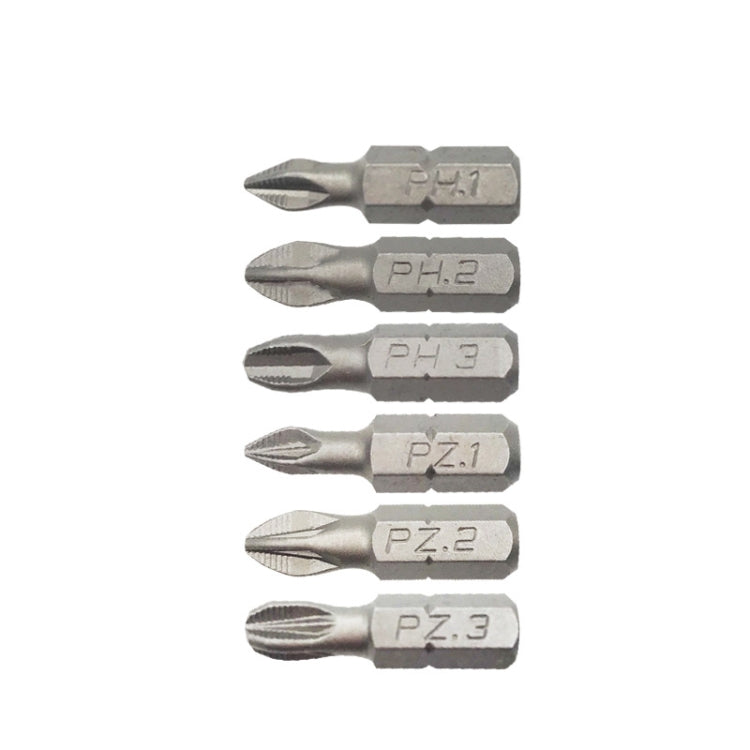 5 Sets 6 PCS 25mm Strong Magnetic Hand Drill Screwdriver Mouth Anti-Slip Screwdriver Bit - Drill & Drill Bits by buy2fix | Online Shopping UK | buy2fix