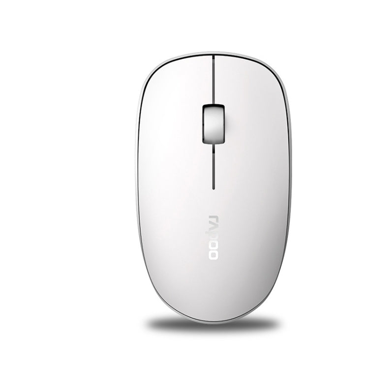 Rapoo M200G 1300 DPI 3 Keys Silent Wireless Mouse(White) - Wireless Mice by Rapoo | Online Shopping UK | buy2fix