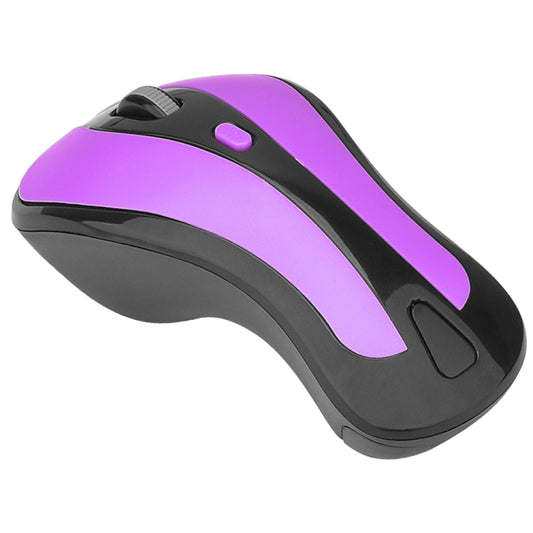 PR-01 1600 DPI 7 Keys Flying Squirrel Wireless Mouse 2.4G Gyroscope Game Mouse(Black Purple) - Wireless Mice by buy2fix | Online Shopping UK | buy2fix