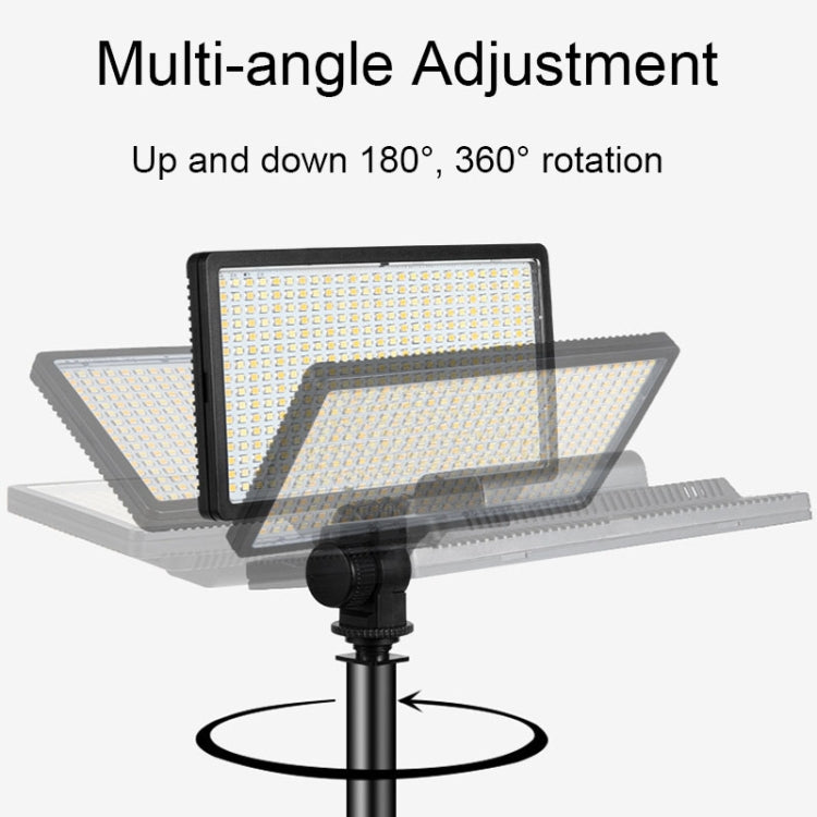 1064LEDs Stepless Adjustment Live Fill Light Reversible Photography Soft Light, Style: 12 inch(EU Plug) -  by buy2fix | Online Shopping UK | buy2fix