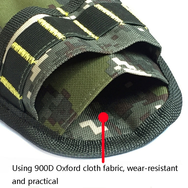 900D Oxford Cloth Kit Waist Bag Electrician Storage Bag, Specification: Black Yellow Line + Belt - Storage Bags & Boxes by buy2fix | Online Shopping UK | buy2fix