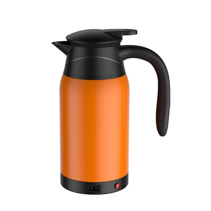 Car Heating Cup Electric Heating Cup Kettle(12V Warm Orange) - In Car by buy2fix | Online Shopping UK | buy2fix