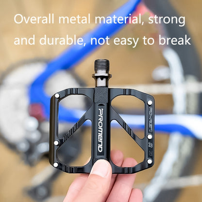 PD-R67 1 Pair PROMEND Bicycle Pedal Road Bike Aluminum Alloy Bearing Quick Release Folding Pedal - Outdoor & Sports by PROMEND | Online Shopping UK | buy2fix