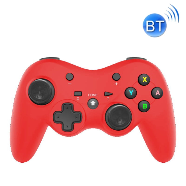 MingPin MB-S810 Wireless Bluetooth Six-Axis Gamepad For Nintendo Switch Pro(Red (Neutral)) - Gamepads by MingPin | Online Shopping UK | buy2fix