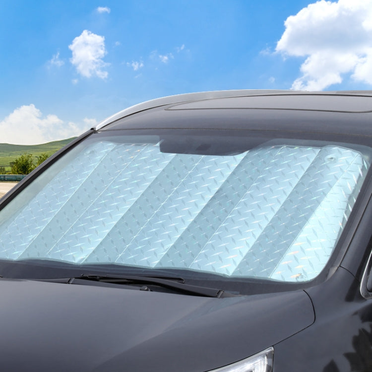 SHUNWEI 2 PCS Car Front Windshield Sunshade Summer Sun Protection And Heat Insulation Shading Board, Size: R-3920 130x60cm (Hatchback) - Sound & Heat Insulation Cotton by SHUNWEI | Online Shopping UK | buy2fix