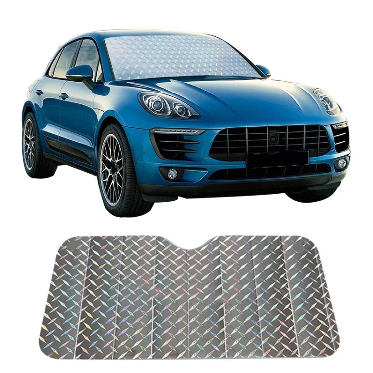 SHUNWEI 2 PCS Car Front Windshield Sunshade Summer Sun Protection And Heat Insulation Shading Board, Size: R-3922 140x75cm (SUV Off-road Vehicle) - Sound & Heat Insulation Cotton by SHUNWEI | Online Shopping UK | buy2fix