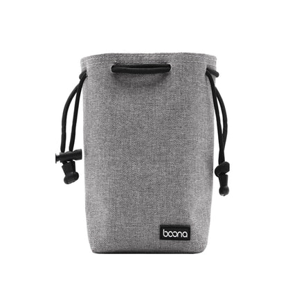 Benna Waterproof SLR Camera Lens Bag  Lens Protective Cover Pouch Bag, Color: Square Large(Gray) - Lens Bag by Benna | Online Shopping UK | buy2fix