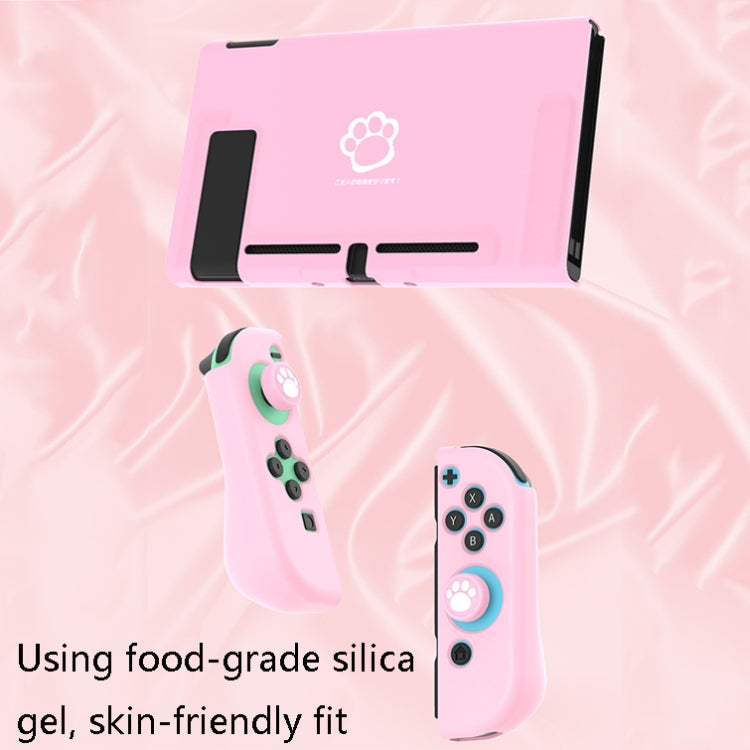 IINE L373 Plastic Shell + Split Protective Cover + Rocker Cap For Nintendo Switch(Full Pink Set) - Cases by IINE | Online Shopping UK | buy2fix