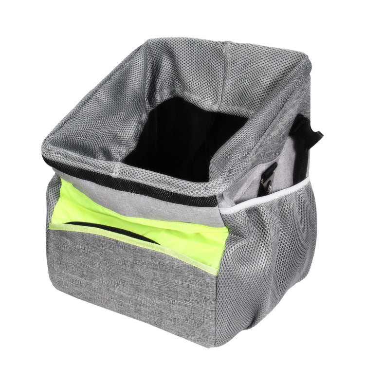 G74 Bicycle Basket Pet Package Convenient Pet Bag(Gray) - Bicycle Bags by buy2fix | Online Shopping UK | buy2fix