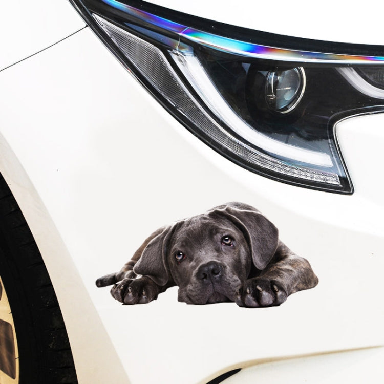 4 PCS Style 5 Small 3D Simulation Dog Car Stickers Rain-Proof Sunscreen Car Sticker Scratch Shaving Decoration Stickers - In Car by buy2fix | Online Shopping UK | buy2fix