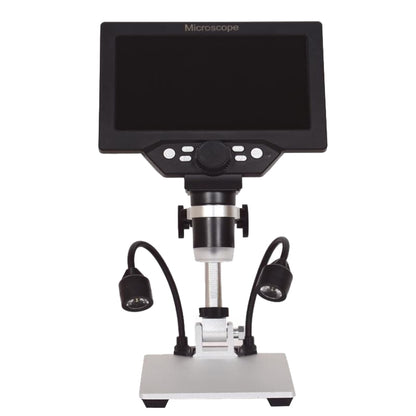 G1200D 7 Inch LCD Screen 1200X Portable Electronic Digital Desktop Stand Microscope(EU Plug Without Battery) - Digital Microscope by buy2fix | Online Shopping UK | buy2fix