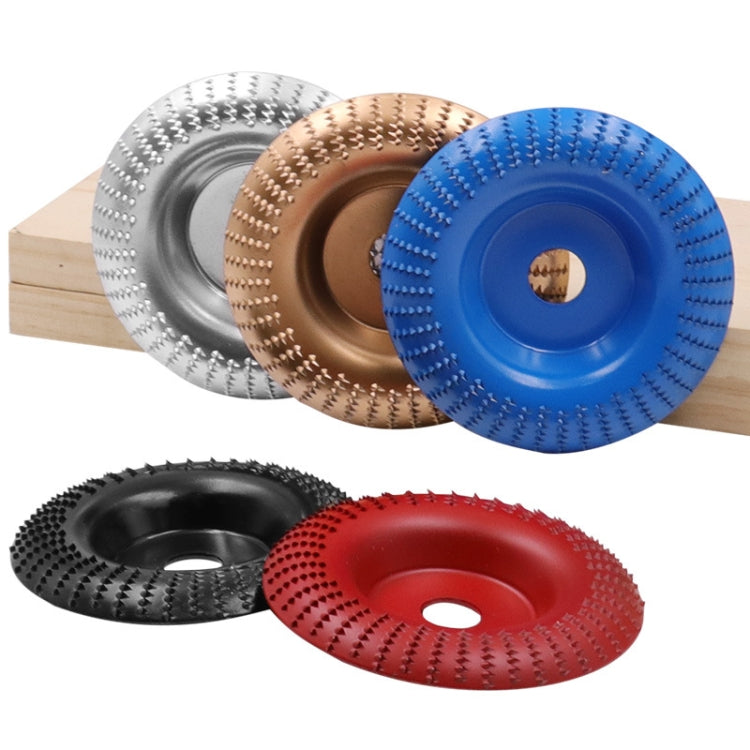 Woodworking Sanding Plastic Stab Discs Hard Round Grinding Wheels For Angle Grinders, Specification: 100mm Blue Curved - Abrasive Tools & Accessories by buy2fix | Online Shopping UK | buy2fix