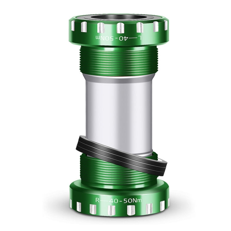 WEST BIKING Mountain Road Bike Screw-In Bearing Bottom Axle(Green) - Bottom Brackets by WEST BIKING | Online Shopping UK | buy2fix