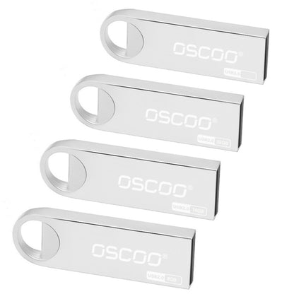 OSCOO 002U-2 USB 2.0 Metal Mini U Disk, Capacity: 16GB - USB Flash Drives by OSCOO | Online Shopping UK | buy2fix