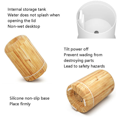 STB-105 Wood Grain Aromatherapy USB Air Purifier(Light Wooden Grain) - Home & Garden by buy2fix | Online Shopping UK | buy2fix