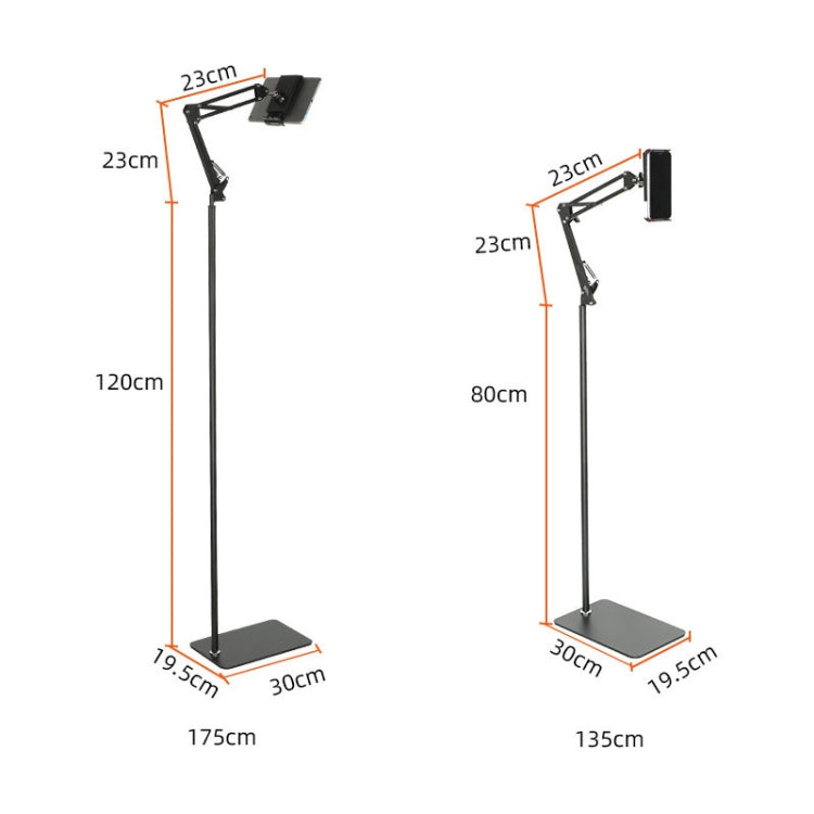 Bedside Sofa Lazy Bracket Mobile Tablet Live Stand, Size: 135cm - Lazy Bracket by buy2fix | Online Shopping UK | buy2fix