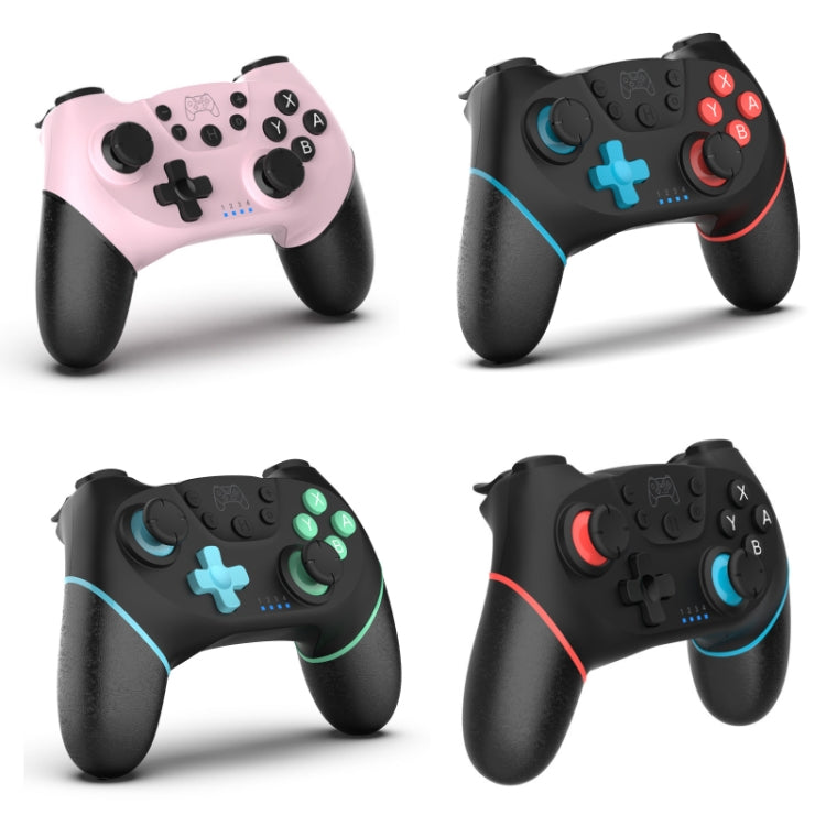 Wireless Bluetooth Gamepad With Macro Programming For Switch Pro, Product color: Pink - Gamepads by buy2fix | Online Shopping UK | buy2fix