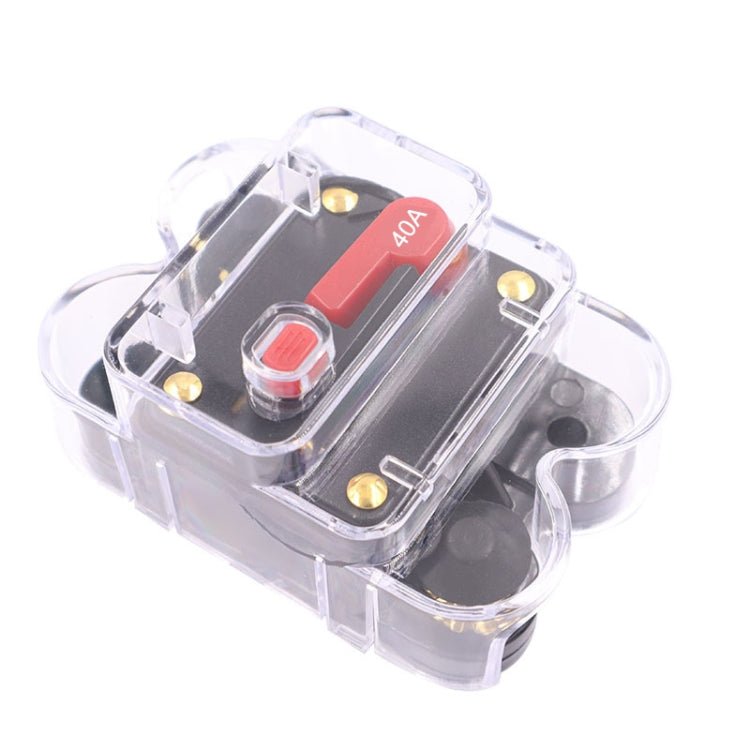 CB2 Car RV Yacht Audio Modification Automatic Circuit Breaker Switch, Specification: 40A - In Car by buy2fix | Online Shopping UK | buy2fix
