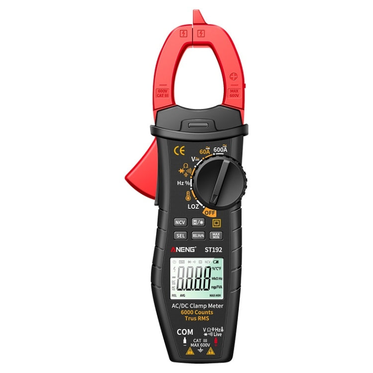 ANENG ST192 600A DC Current Multifunctional AC And DC Clamp Digital Meter - Digital Multimeter by ANENG | Online Shopping UK | buy2fix