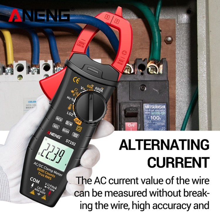 ANENG ST192 600A DC Current Multifunctional AC And DC Clamp Digital Meter - Digital Multimeter by ANENG | Online Shopping UK | buy2fix