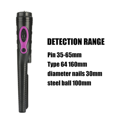 HS-08 Outdoor Handheld Treasure Hunt Metal Detector Positioning Rod(Dark Purple) - Consumer Electronics by buy2fix | Online Shopping UK | buy2fix