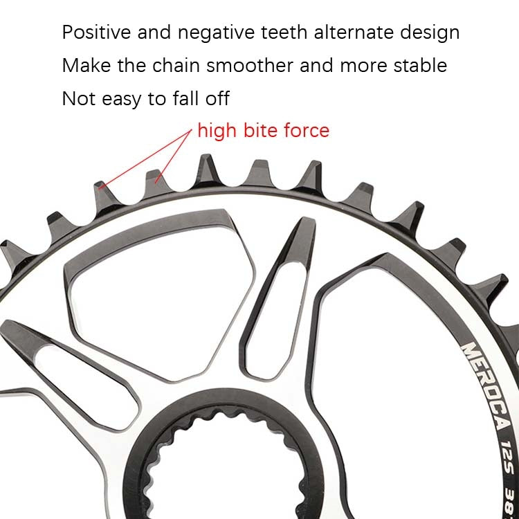 MEROCA Positive And Negative Teeth Repair Disc For Shimano M7100/8100/9100(36T Single Disk) - Outdoor & Sports by MEROCA | Online Shopping UK | buy2fix