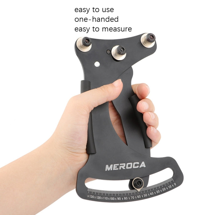 MEROCA Bicycle Ring Calibration Tool Spoke Tension Tube Wheel Set Steel Wire, Color: Black - Outdoor & Sports by MEROCA | Online Shopping UK | buy2fix