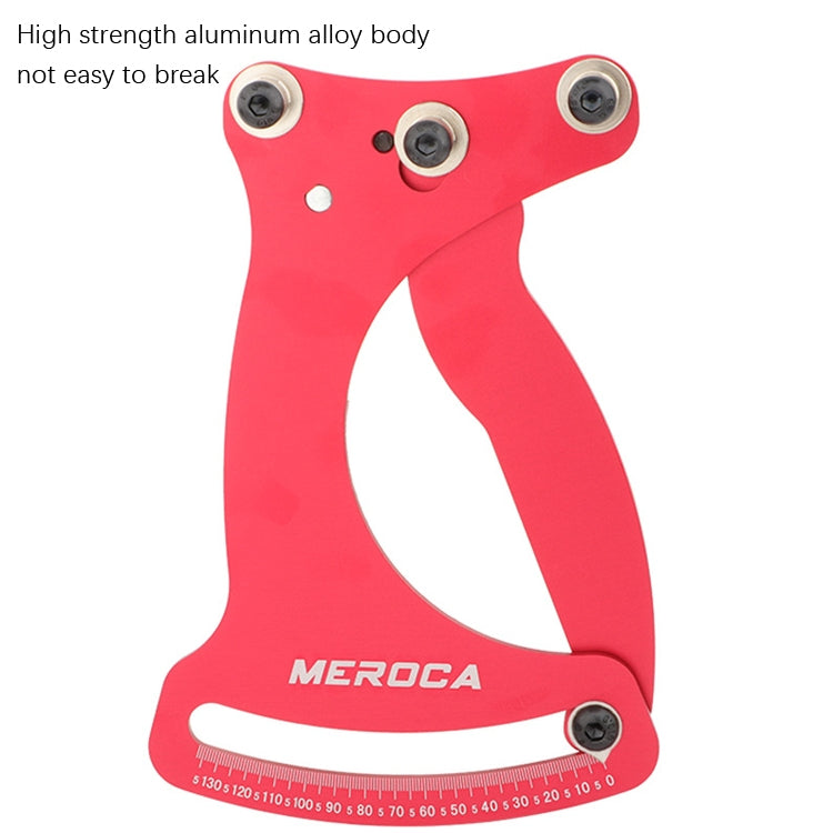 MEROCA Bicycle Ring Calibration Tool Spoke Tension Tube Wheel Set Steel Wire, Color: Red+Wrench - Outdoor & Sports by MEROCA | Online Shopping UK | buy2fix