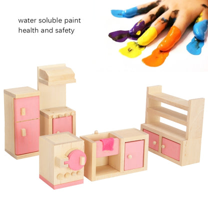 Pretend Play Mini Simulation Children Small Furniture Doll House Toy(Bedroom) - Pretend Play Toys by buy2fix | Online Shopping UK | buy2fix