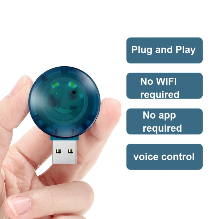 YCZ-008 USB Smart Voice Remote Control Air Conditioner Remote Control With Night Light - Consumer Electronics by buy2fix | Online Shopping UK | buy2fix