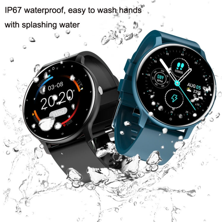 ZL02 Smart Heart Rate Blood Pressure Oxygen Monitoring Sports Pedometer Wireless Bluetooth Watch(Pink) - Smart Wear by buy2fix | Online Shopping UK | buy2fix