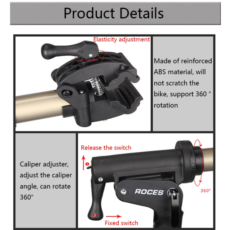 ROCES RS-100-CN Adjustable Bike Trailer Frame - Holders by ROCES | Online Shopping UK | buy2fix