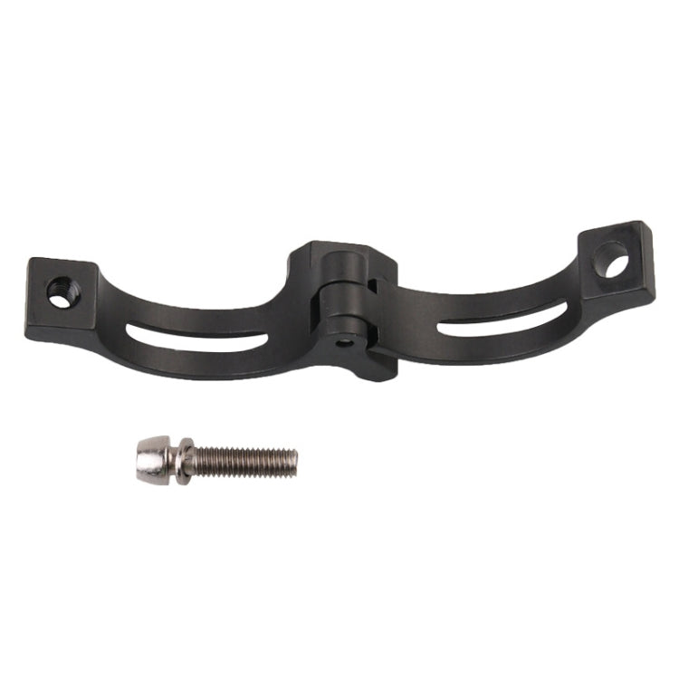 FMFXTR Bike Front Derailleur Clamp Straight Lock Turn to Clamp Converting Seat(Black 31.8mm) - Outdoor & Sports by FMFXTR | Online Shopping UK | buy2fix