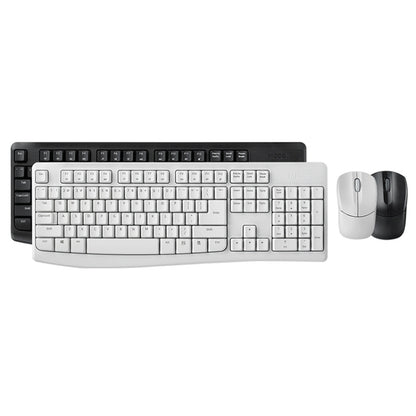 Rapoo X1800PRO 104 Keys Waterproof Multimedia Wireless Keyboard Mouse Set(Black) - Wireless Keyboard by Rapoo | Online Shopping UK | buy2fix