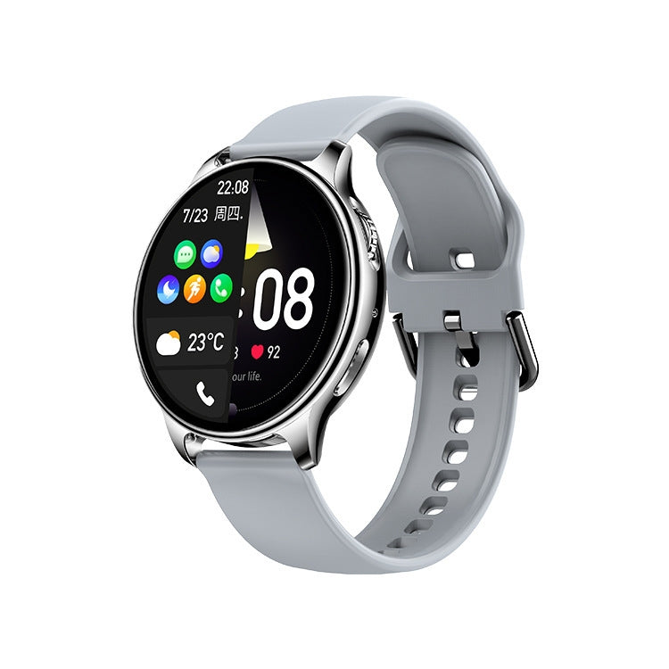 Wearkey Y22 1.32 Inch Bluetooth Calling Smart Watch with Rotary Button(Silver Gray) - Smart Wear by Wearkey | Online Shopping UK | buy2fix