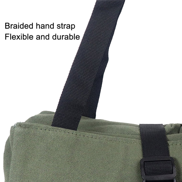 CL189 Car Canvas Tools Bag Portable Electric Worker Hardware Tool Kit(Khaki) - Storage Bags & Boxes by buy2fix | Online Shopping UK | buy2fix