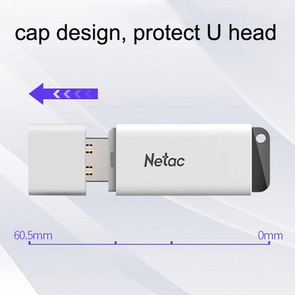 Netac U185 High Speed USB3.0 Cap Car Computer Music USB Drive, Capacity: 64GB - USB Flash Drives by Netac | Online Shopping UK | buy2fix