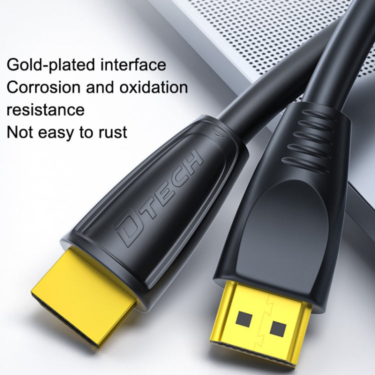 DTECH HDMI 2.0 HD Connection Cable 4K 60Hz Computer TV Connection Cable, Length: 8m - Cable by DTECH | Online Shopping UK | buy2fix