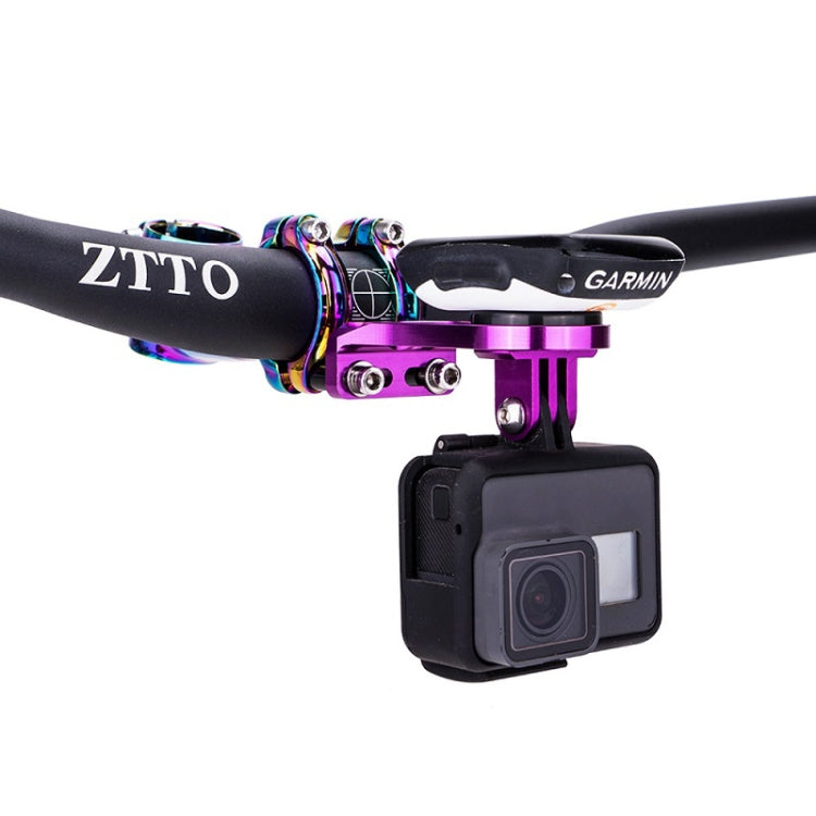 ZTTO Mountain Bike Stopwatch Mount Bicycle Extension Stand, Color: Gold - Holders by ZTTO | Online Shopping UK | buy2fix