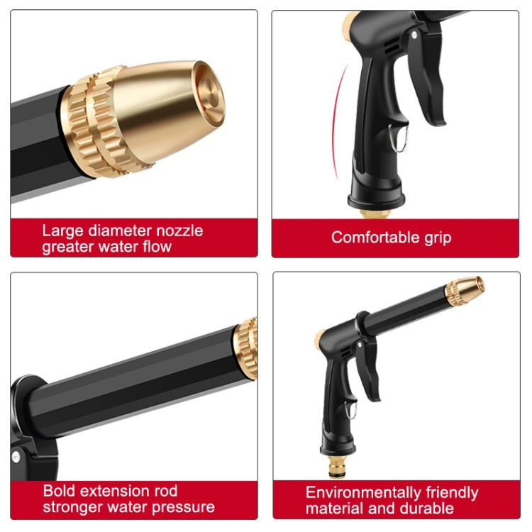 High Pressure Car Wash Hose Telescopic Watering Sprinkler, Style: H2+3 Connector+30m Tube+Foam Pot - In Car by buy2fix | Online Shopping UK | buy2fix