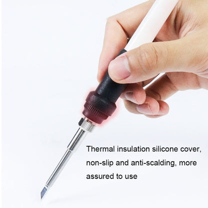 QUECOO 1.3-inch Screen Constant Temperature Soldering Iron, Set: EU Plug (955+907) - Electric Soldering Iron by QUECOO | Online Shopping UK | buy2fix