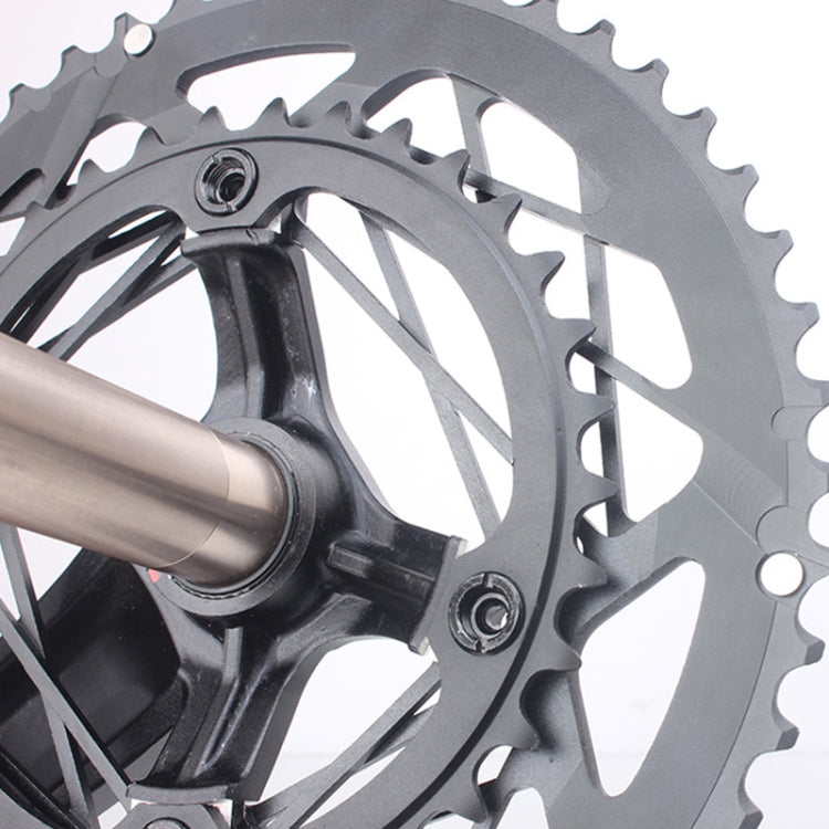 RACEWORK RKRFA Road Bike Aluminum Alloy 22-speed Crankset, Spec: 53-39T with BB - Outdoor & Sports by RACEWORK | Online Shopping UK | buy2fix