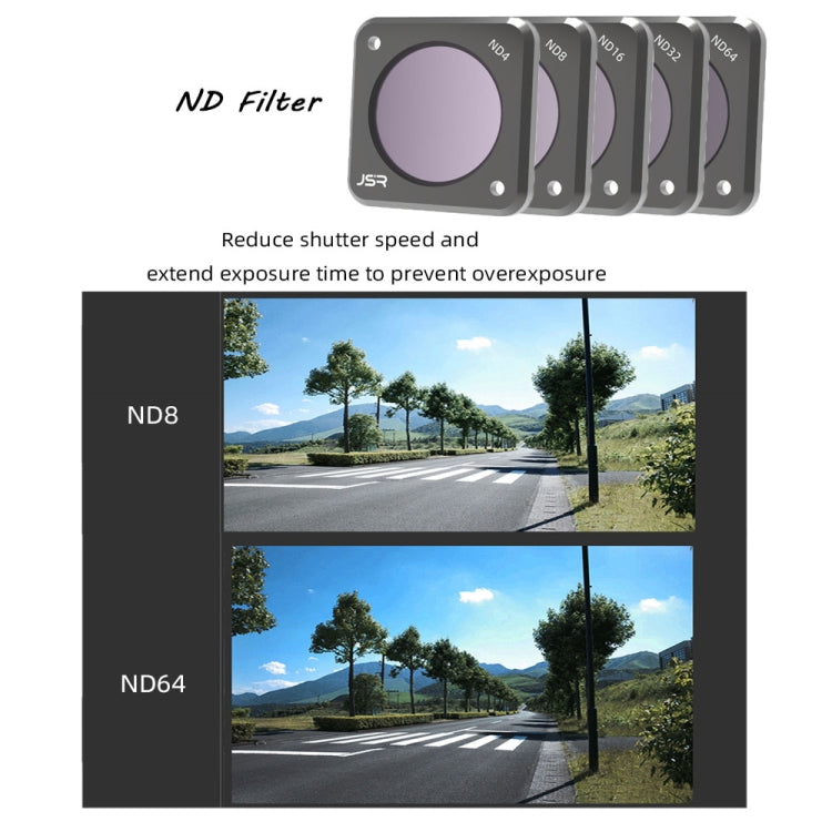 JSR  Action Camera Filters for DJI Action 2,Style:  Star - DJI & GoPro Accessories by JSR | Online Shopping UK | buy2fix
