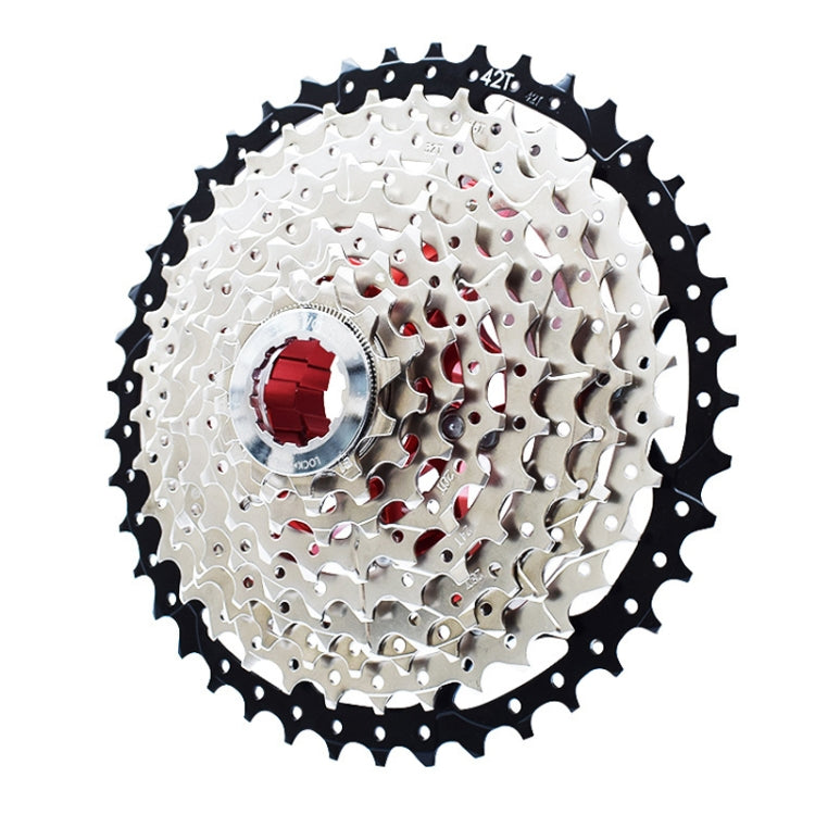 VG Sports Split Mountain Bike Lightweight Cassette Flywheel, Style: 11 Speed 42T (Silver) - Bicycle Chains & Rounds by VG Sports | Online Shopping UK | buy2fix